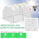 Minikasvuhoone 99 × 71 × 60 cm, ilmastikukindel, roheline