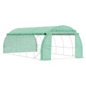 Kilekasvuhoone polütunnel rullitavate katetega, 6 × 3 × 2 m