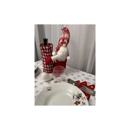 Jõulu päkapikk pudeli hoidja kotiga | FreshDesign.ee