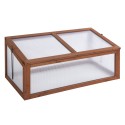 Minikasvuhoone PC-plaatidega, 100 × 65 × 40 cm