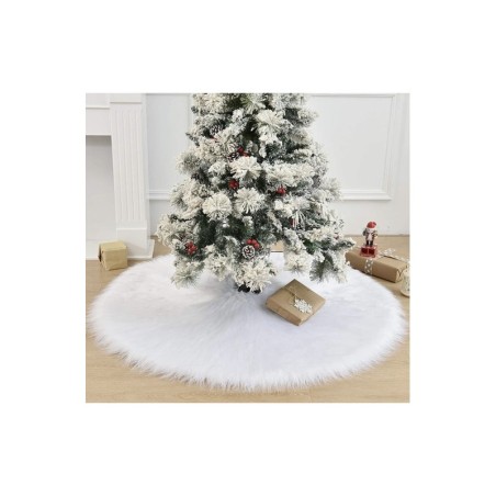 Jõulupuu all olev vaip 120 cm, valge | FreshDesign.ee