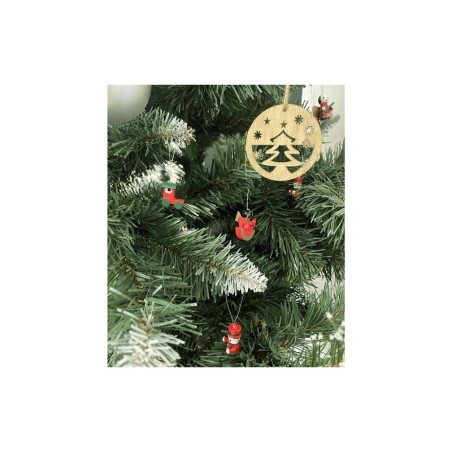 Puidust jõulukuuse kaunistused 10 tk | FreshDesign.ee