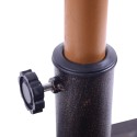 Polüestervaigust päikesevarjujalg 38/48 mm varrele, 9 kg, pronks