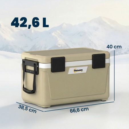 Passiivne jahutuskast 42,6 l, kuni 72 tundi jahutust, kaasaskantav