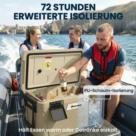 Passiivne jahutuskast 42,6 l, kuni 72 tundi jahutust, kaasaskantav