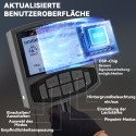 Metallidetektor täiskasvanutele, 5 režiimi, LCD-ekraan, IP68, tumehall