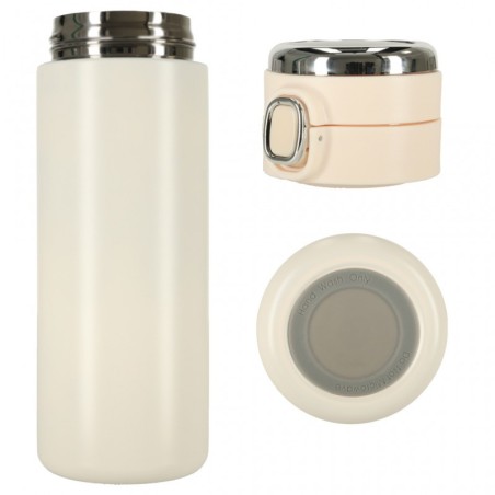 Termospudel tilaga, LED-termos, 420ml, beež | FreshDesign.ee