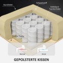 Reguleeritav kunstnahast tugitool klapitava seljatoe ja jalapingiga, must