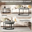 2-osaline virnastatavate metallraamiga abilauakeste komplekt, hall