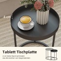 2-osaline üksteise alla lükatav elutoalaudade komplekt, metallist, hall