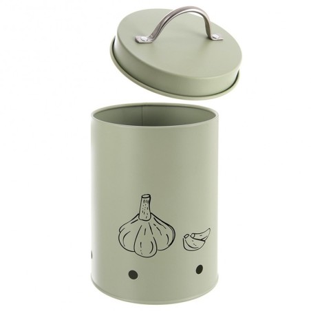 Köögiviljade hoiukarp metallist, roheline, 1,4 l | FreshDesign.ee