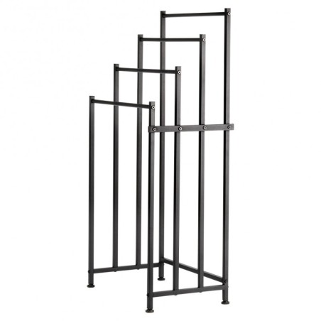 Rätikute hoidja, metall, must | FreshDesign.ee