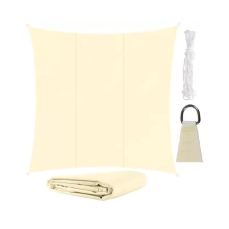 Puri päikesevari 3,6x3,6m - beež | FreshDesign.ee