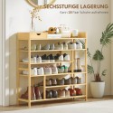 Bambusest 6-tasandiline kingariiul sahtliga, kuni 18 paarile, naturaalne