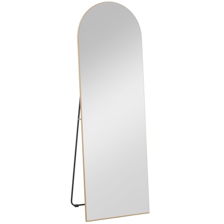 Raamita täispikk peegel metallalusega, 50 × 150 cm, kuldne
