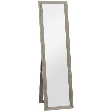 Täispikk ristkülikukujuline peegel 37 × 157 cm, hall