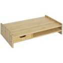 Monitorialus sahtliga, 49 × 25,5 × 11,5 cm, naturaalne