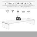 Ergonoomiline läbipaistev akrüülist monitorialus sülearvutile 53 × 19 × 9 cm