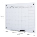 Seinale kinnitatav tahvlikalender 90 × 60 cm koos tarvikutega