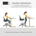 Ergonoomiline kontoritool käetugede ja reguleeritava jalarõngaga, must