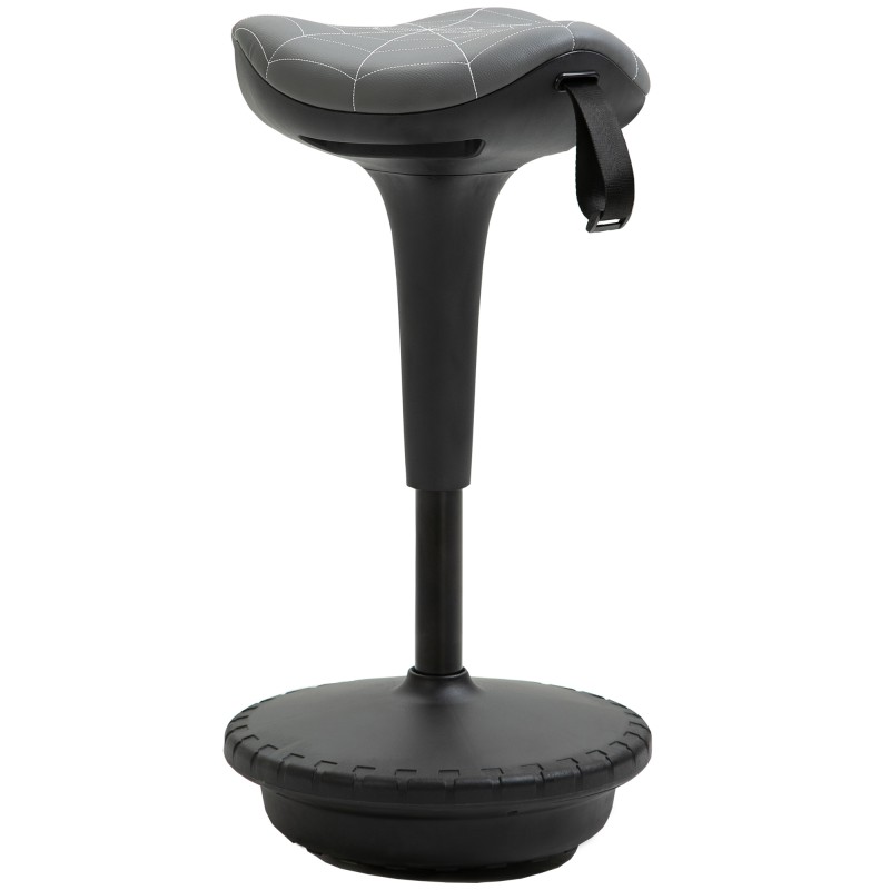 Ergonoomiline reguleeritava kõrgusega kontoritool, 65,5–83,5 cm, hall
