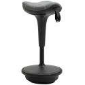 Ergonoomiline reguleeritava kõrgusega kontoritool, 65,5–83,5 cm, hall