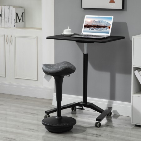 Ergonoomiline reguleeritava kõrgusega kontoritool, 65,5–83,5 cm, hall