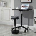 Ergonoomiline reguleeritava kõrgusega kontoritool, 65,5–83,5 cm, hall