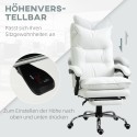 Ergonoomiline lamamisfunktsiooniga kontoritool jalatoega, kuni 135 kg