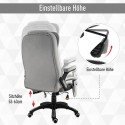 Ergonoomiline massaaži- ja soojendusfunktsiooniga kontoritool, hall