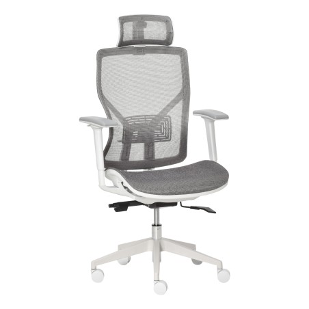 Ergonoomiline kontoritool peatoe ja nimmetoega, hall