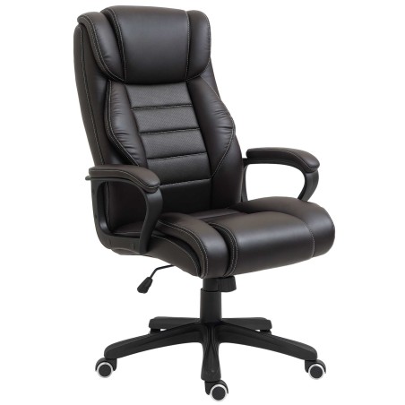 Massaažifunktsiooniga ergonoomiline kontoritool, pruun