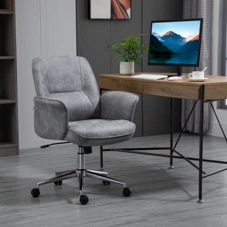 Ergonoomiline kontoritool kiikfunktsiooniga, kuni 120 kg, helehall