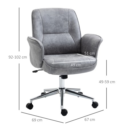 Ergonoomiline kontoritool kiikfunktsiooniga, kuni 120 kg, helehall