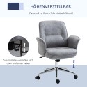 Ergonoomiline kontoritool kiikfunktsiooniga, kuni 120 kg, helehall
