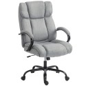 Ergonoomiline kontoritool, kuni 220 kg, käetugedega, helehall