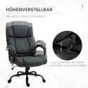 Ergonoomiline kontoritool polsterdatud käetugedega, kandevõime 220 kg