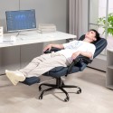 Massaažifunktsiooniga kontoritool, 7 vibratsioonipunkti, sinine