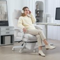 Reguleeritav ratastel tugitool linase välimuse, jalatoe ja kallutatava seljatoega