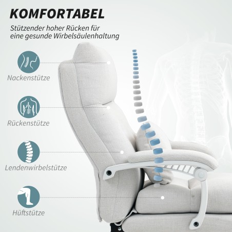 Reguleeritav ratastel tugitool linase välimuse, jalatoe ja kallutatava seljatoega