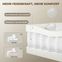 Reguleeritava peatoega ergonoomiline kontoritool, kallutusfunktsiooniga, pruun