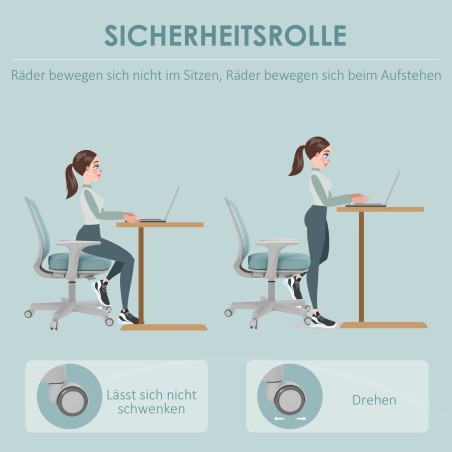 Roheline ergonoomiline reguleeritava kõrgusega kontoritool