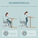 Roheline ergonoomiline reguleeritava kõrgusega kontoritool
