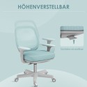 Roheline ergonoomiline reguleeritava kõrgusega kontoritool