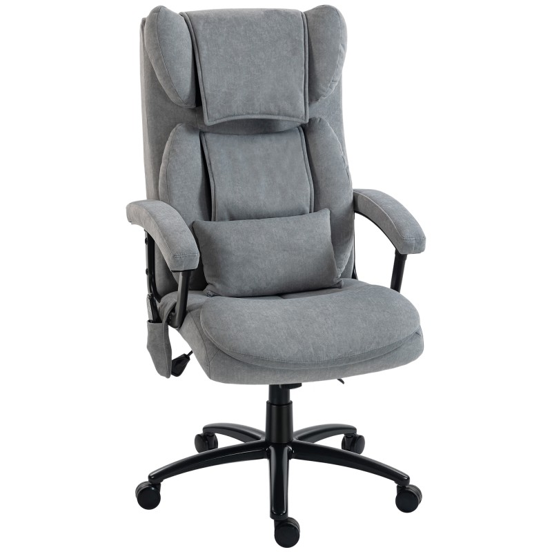 Ergonoomiline massaažiga juhitool, 4 massaažipunkti, hall