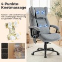 Ergonoomiline massaažiga juhitool, 4 massaažipunkti, hall