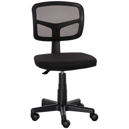 Ergonoomiline reguleeritava kõrgusega kontoritool, must