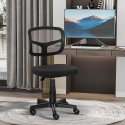 Ergonoomiline reguleeritava kõrgusega kontoritool, must