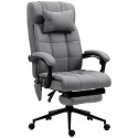 Ergonoomiline massaažifunktsiooniga kontoritool, 66 × 76 × 112–120 cm, hall