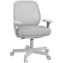 Ergonoomiline pööratav ja reguleeritava kõrgusega kontoritool, hall